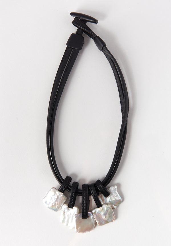 Monies Freshwater Pearl, 5-Drop Necklace	