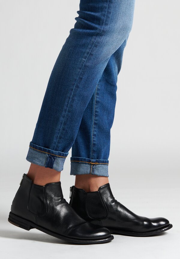 Officine Creative Lexikon Ignis T Ankle Boot in Nero	