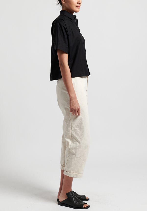 Toogood Canvas Bricklayer Trousers in Raw