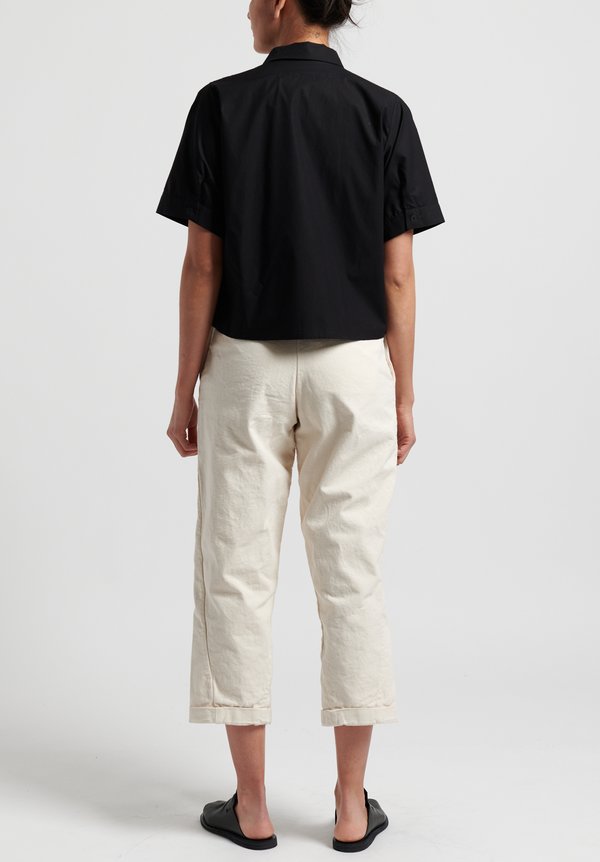 Toogood Canvas Bricklayer Trousers in Raw