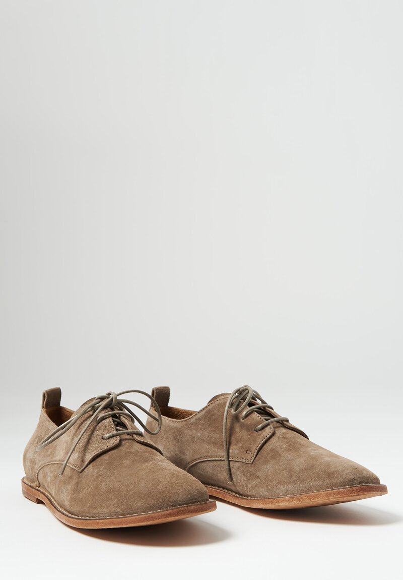 Officine Creative Suede Ines Oliver Loafer in Toasted	