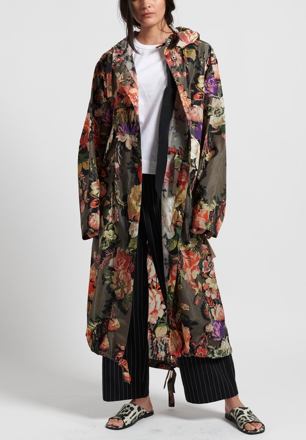 Dries Van Noten Reilly Coat in Floral