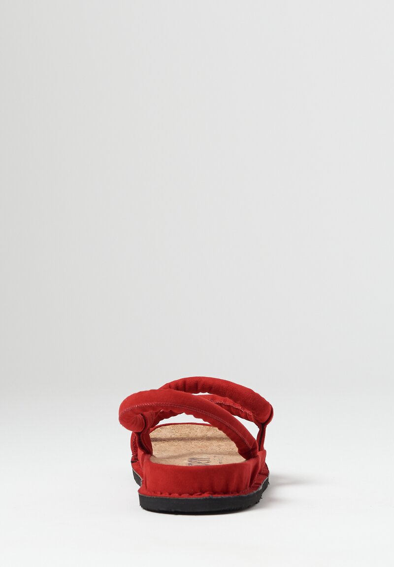 Trippen Zigzag Sandal in Red