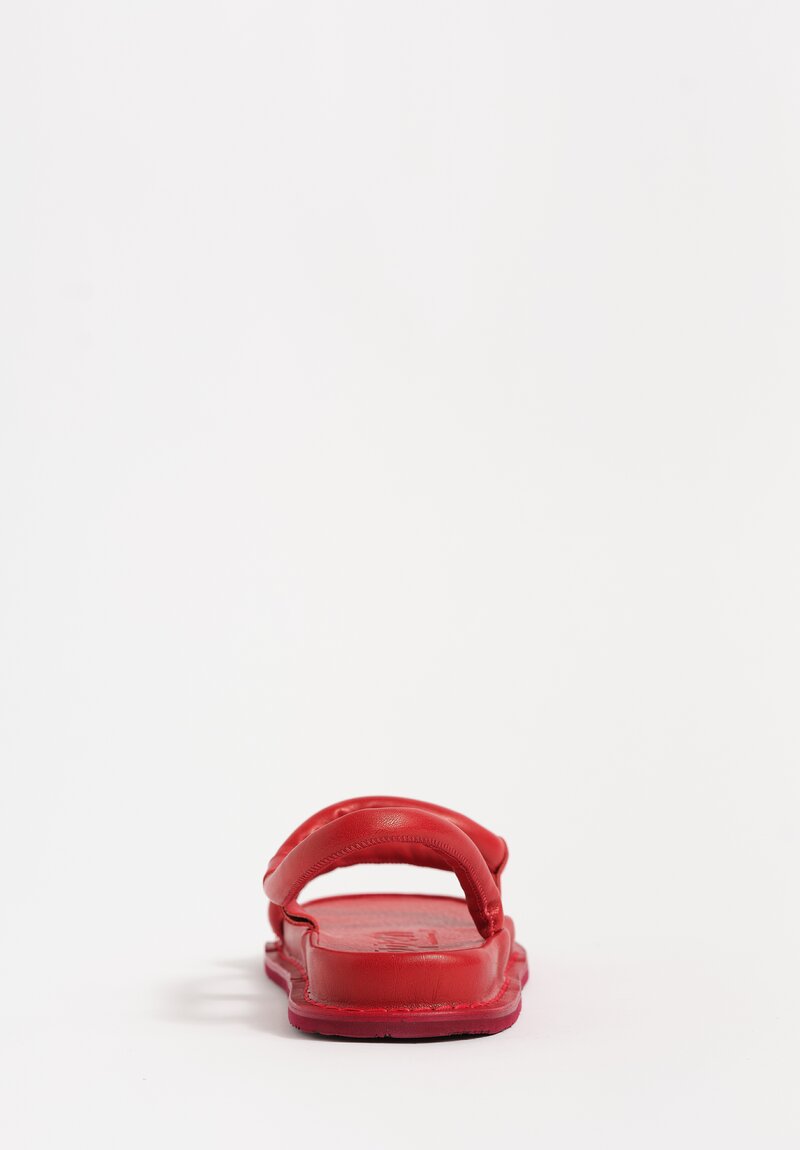 Trippen Zigzag Sandal in Red