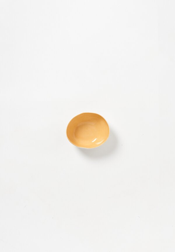 Bertozzi Handmade Small Solid Interior Pebble Bowl Bruno Luce
