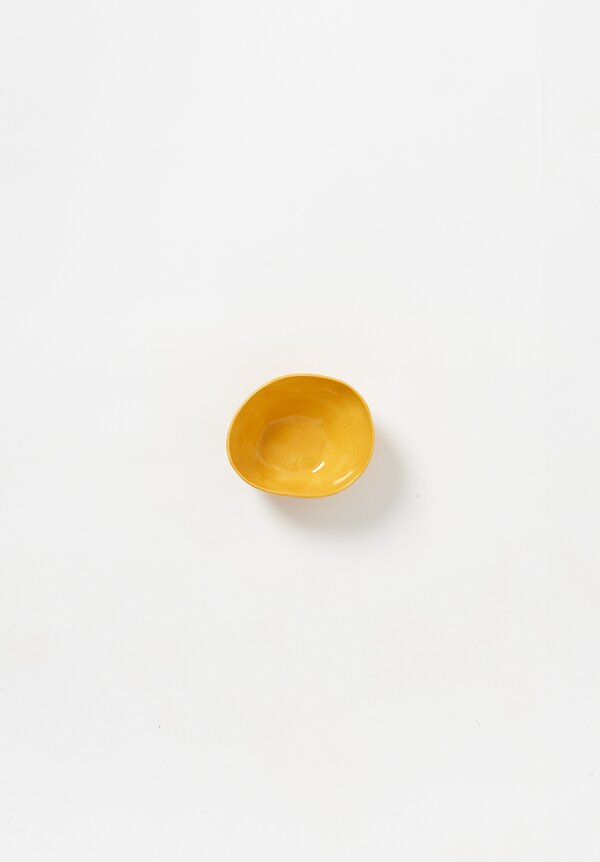 Bertozzi Solid Small Pebble Bowl in Giallo	
