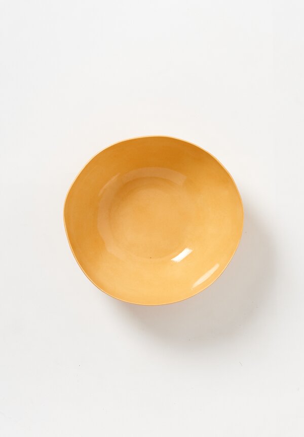 Bertozzi Solid Painted Large Bowl in Bruno Luce	