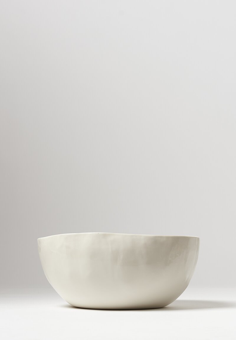 Bertozzi Irregular Serving Bowl in White	