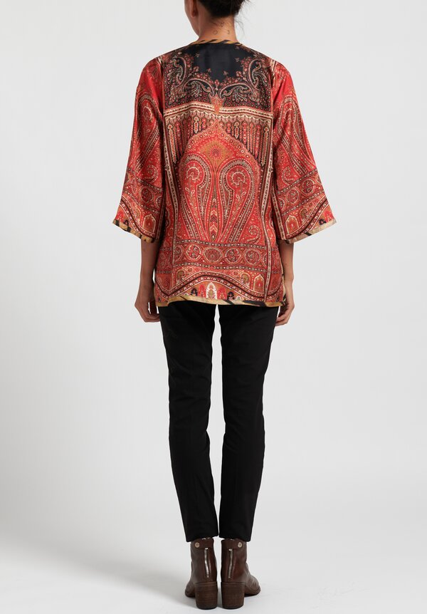 Etro Reversible Jacket in Red