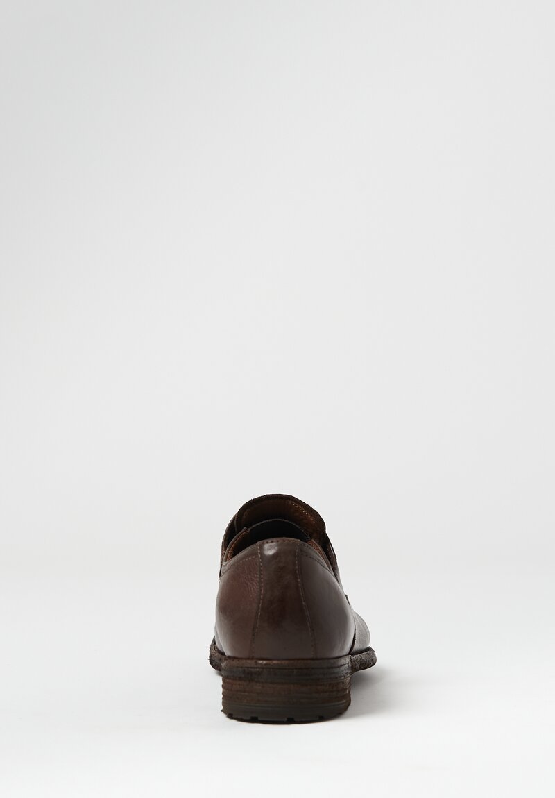 Officine Creative Lexikon 17 Ignis Oxford Shoe in Cigar	