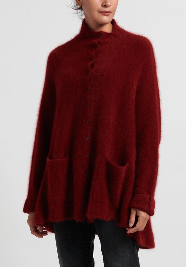 Rundholz Raccoon Hair/ Cashmere Sweater	