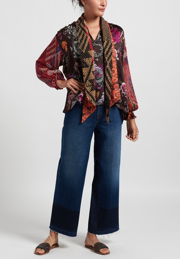 For Restless Sleepers Alfito Blouse in Brown