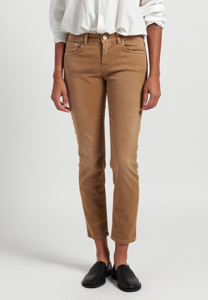 Closed Baker Mid-Rise Jeans in Gold	