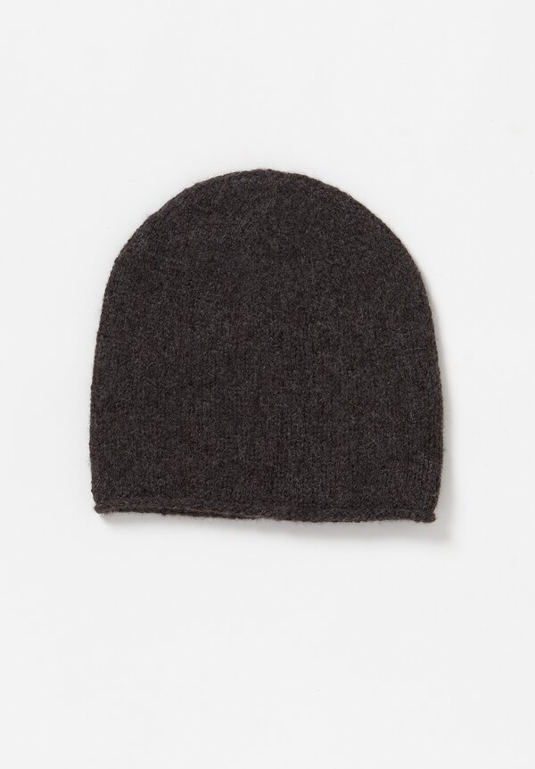 Lauren Manoogian Baby Alpaca Crown Beanie in Patina	