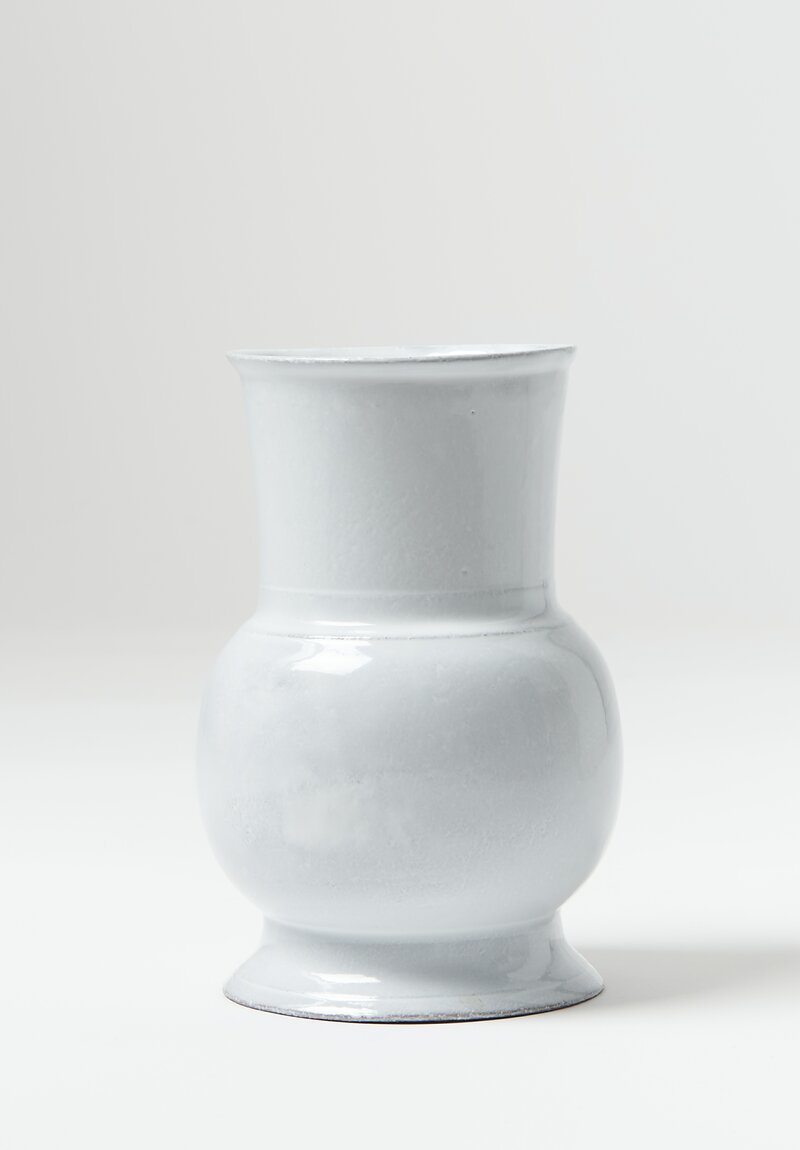 Astier de Villatte Colbert Vase in White
