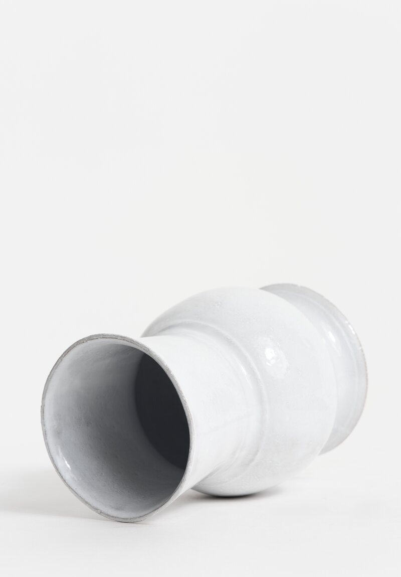 Astier de Villatte Colbert Vase in White