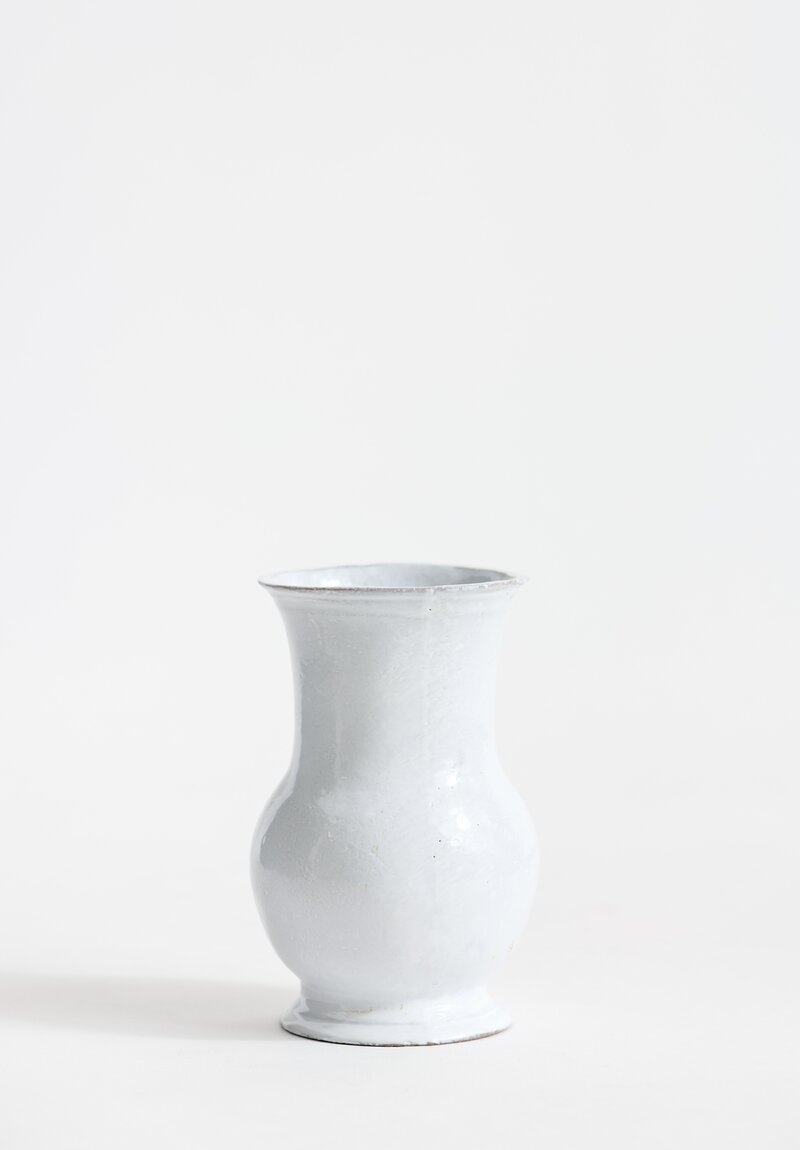 Astier de Villatte Small Colbert Vase in White	