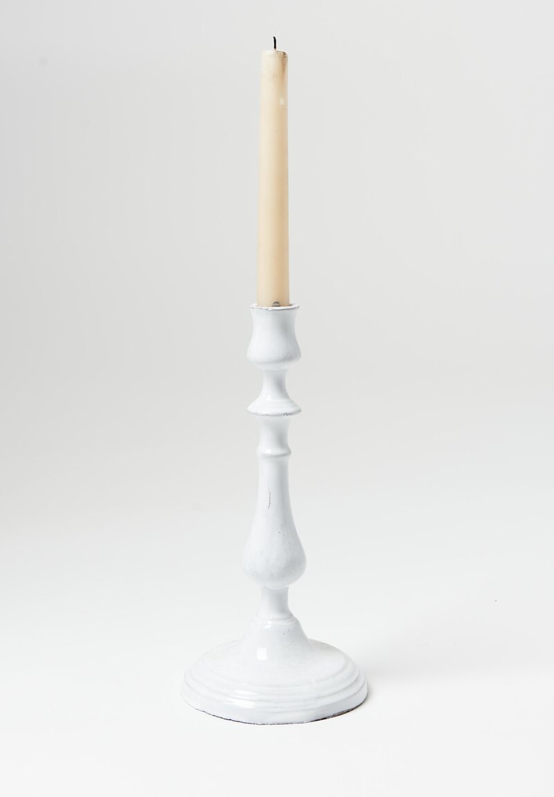 Astier de Villatte Istanbul Candlestick in White	