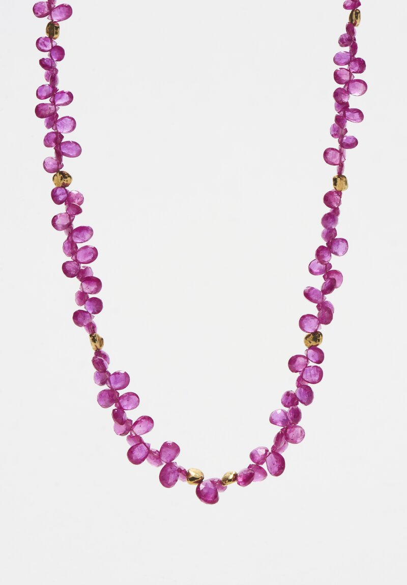 Greig Porter 18k Burmese Ruby Short Necklace