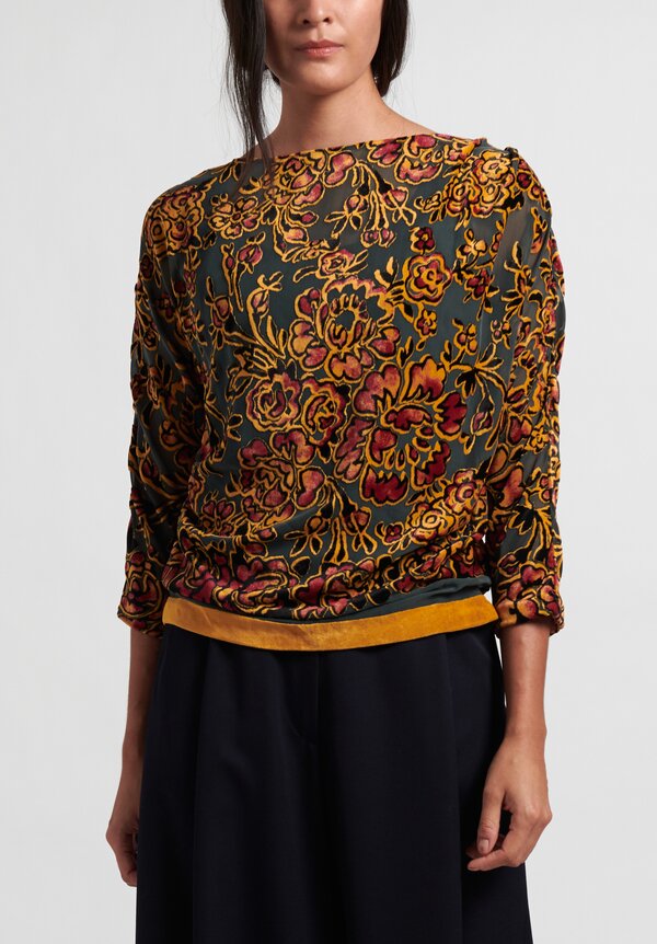 Dries Van Noten Ceruss Viscose Shirt 38	