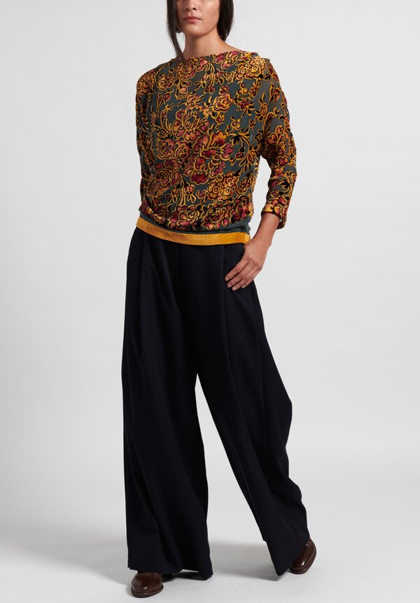 Dries Van Noten Ceruss Viscose Shirt 38	