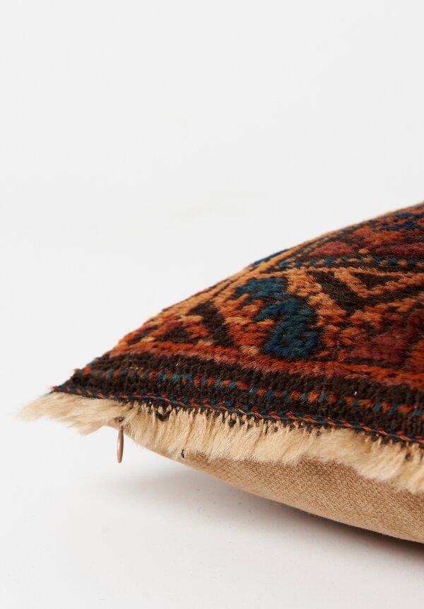 Shobhan Porter Hand Knotted Mini Pillow 13in x 10in	