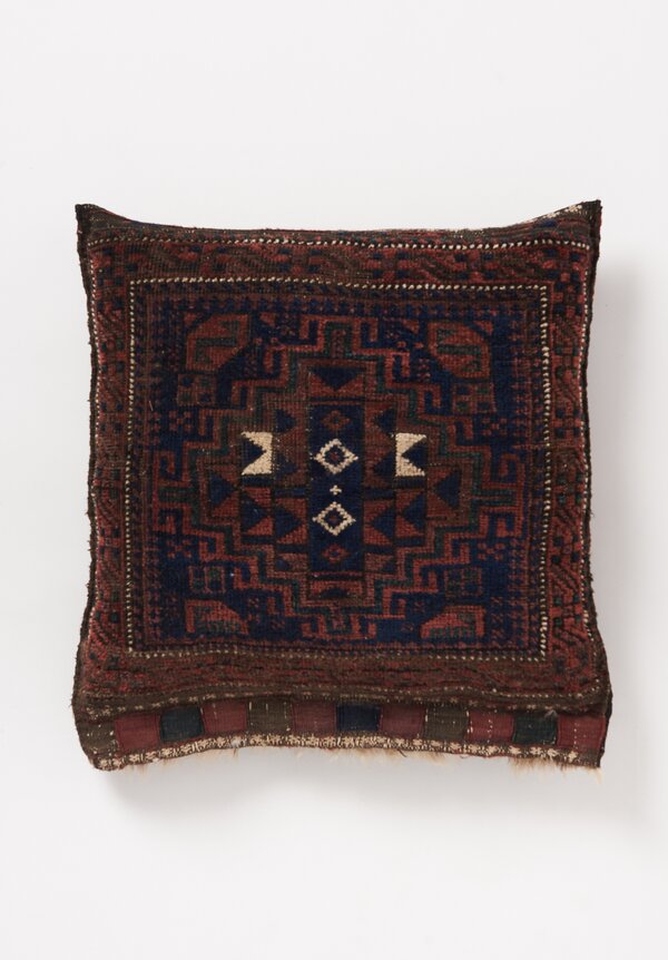 Shobhan Porter Geometric Hand Knotted Pillow 22in x 21in	