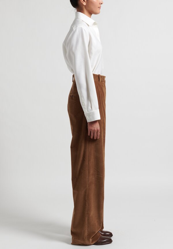 The Row Wide Leg Chandler Pants in Camel Santa Fe Dry Goods