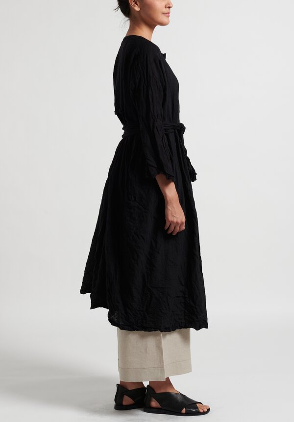 Daniela Gregis Wool/Linen Washed Wisteria Coat	