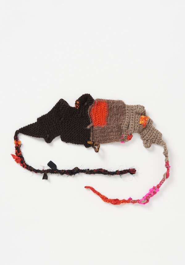 Daniela Gregis Wool/Cotton Crochet Chicory Belt Mix	