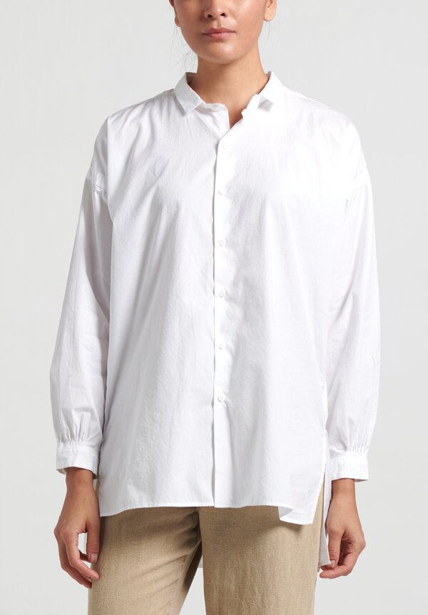 Kaval Cotton Open Pullover Shirt	