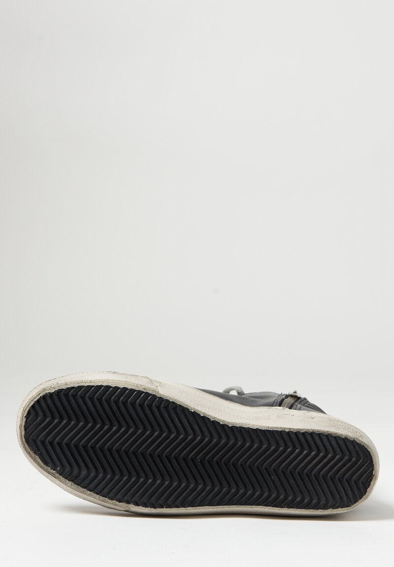 Golden Goose Slide Sneaker in Black/Studded	