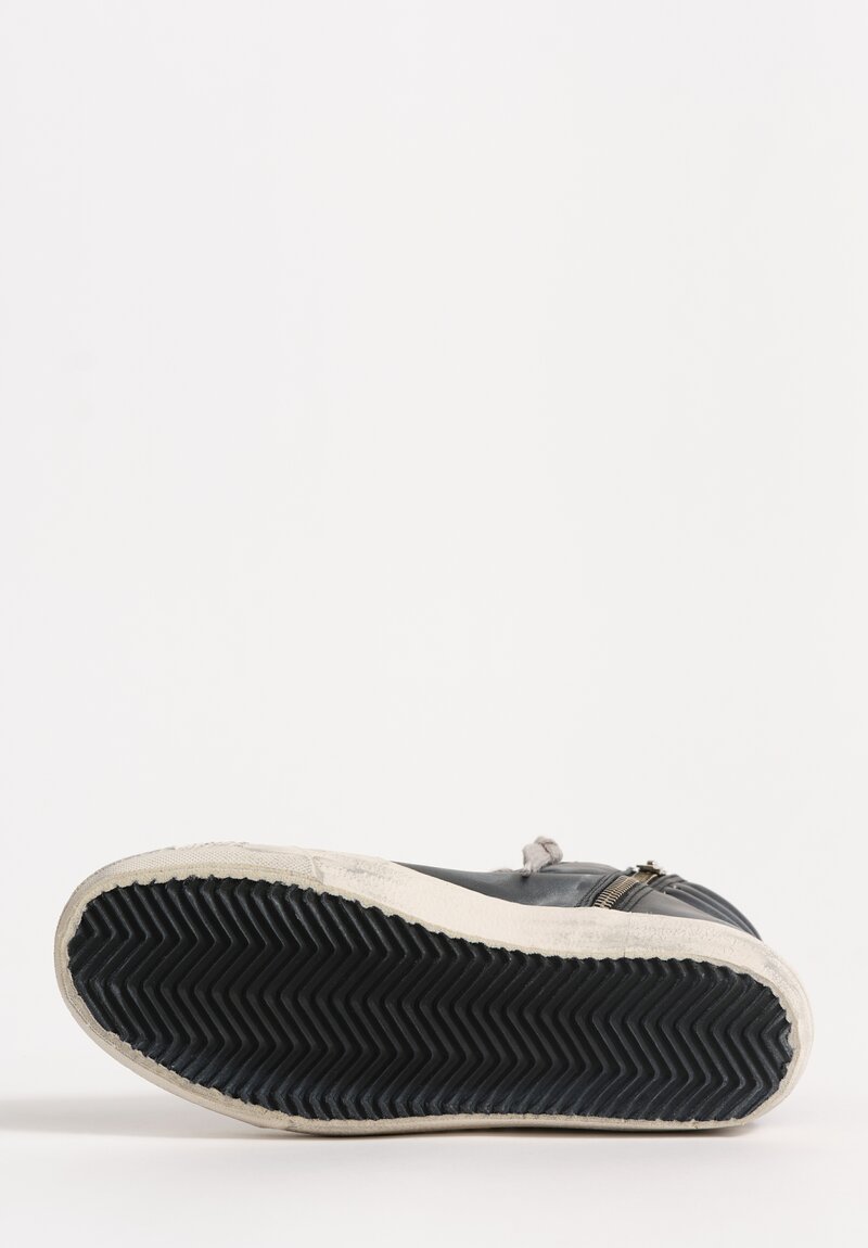 Golden Goose Studded Slide Sneaker in Black	