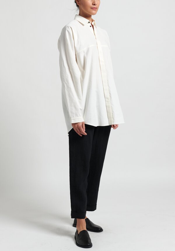 Jan-Jan Van Essche Cotton/Wool/Paper Washi Shirt #79	