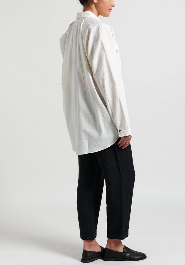 Jan-Jan Van Essche Washi Shirt in Off-White | Santa Fe Dry Goods