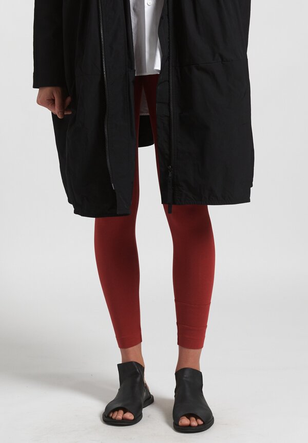 Rundholz Black Label Fitted Leggings in Berry Red