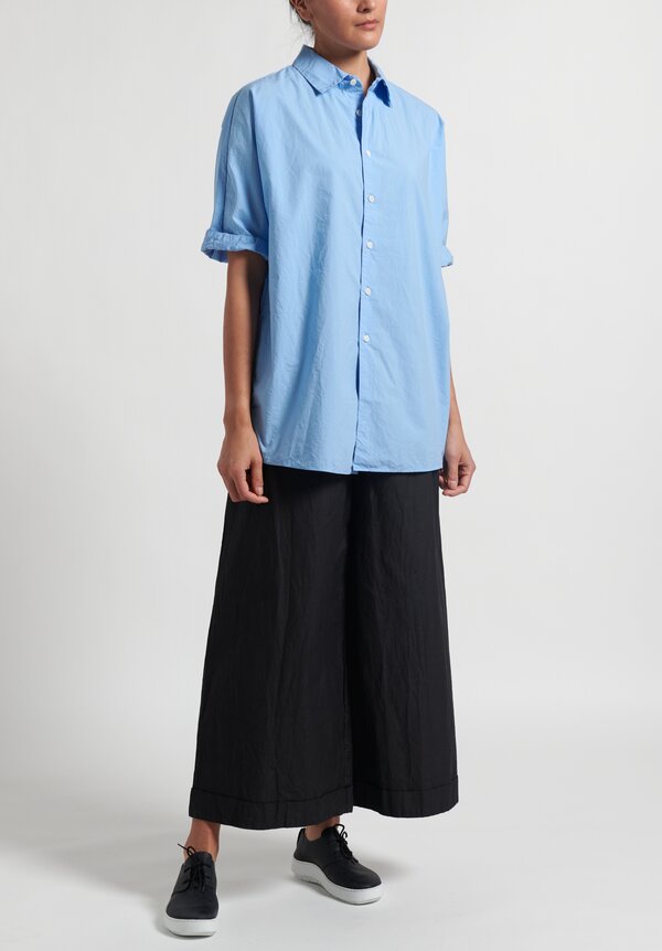 Casey Casey Solid Waga Shirt in Sky Blue 