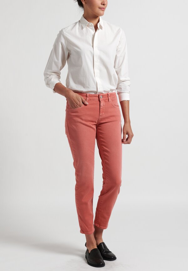 Closed Baker Mid-Rise Jeans in Dusty Coral