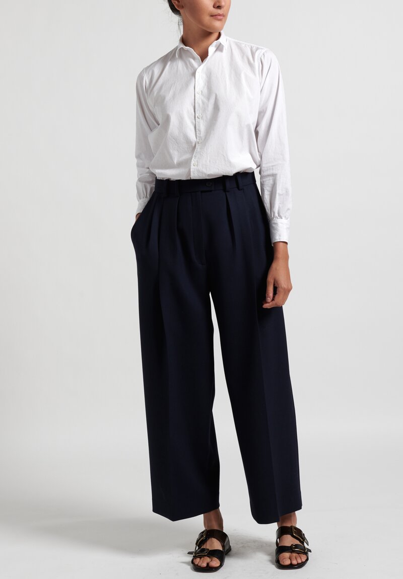 The Row ''Marian'' Pants in Dark Navy | Santa Fe Dry Goods . Workshop ...