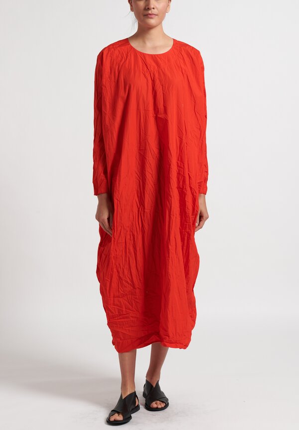 Daniela Gregis Sun Washed Cotton Luciana Dress in Red | Santa Fe Dry ...