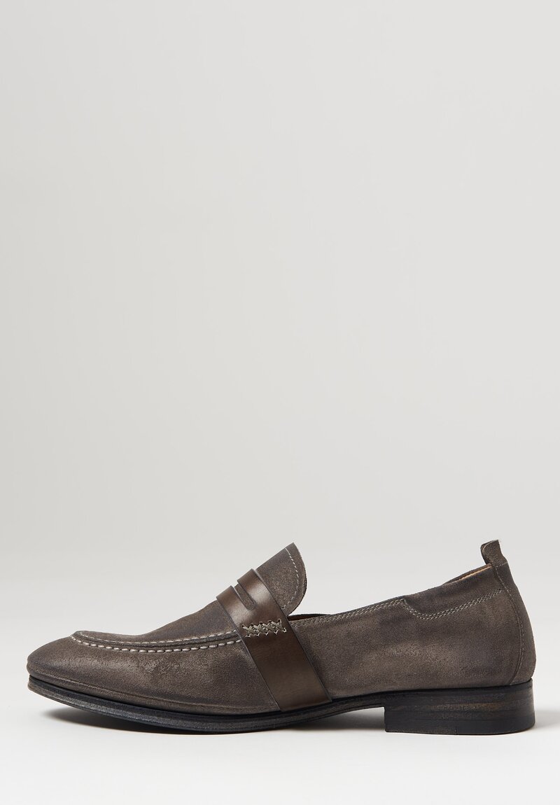 N.D.C Sacchetto L Saddle Loafer in Piombo Grey