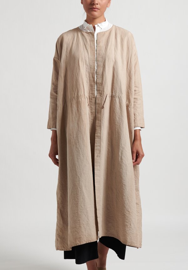 Kaval Open-Front Tunic in Walnut Tan | Santa Fe Dry Goods . Workshop ...