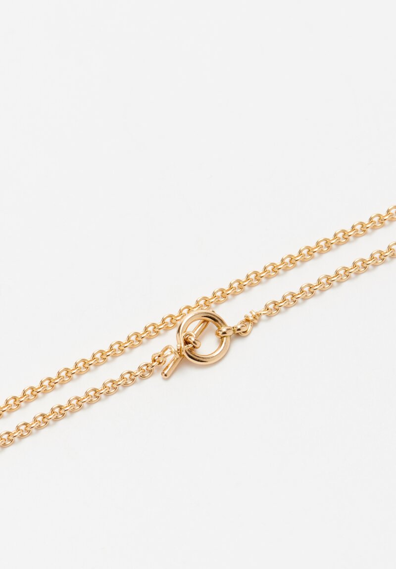 Greig Porter 18K, Rolo Chain Necklace	
