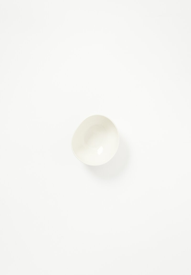 Bertozzi Handmade Small Pebble Bowl in White	