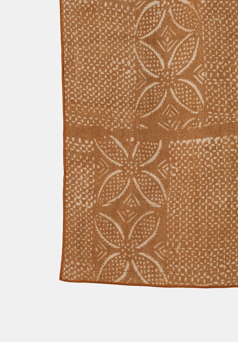 Maison de Vacances Wabi Sabi Linen Throw in Savane Brown