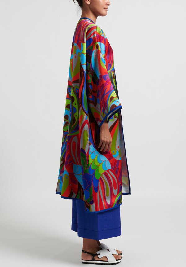Rianna + Nina ''Petalouda Katja'' Coat in Colibri Multicolor	