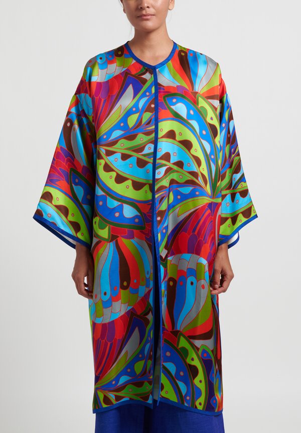 Rianna + Nina ''Petalouda Katja'' Coat in Colibri Multicolor | Santa Fe ...