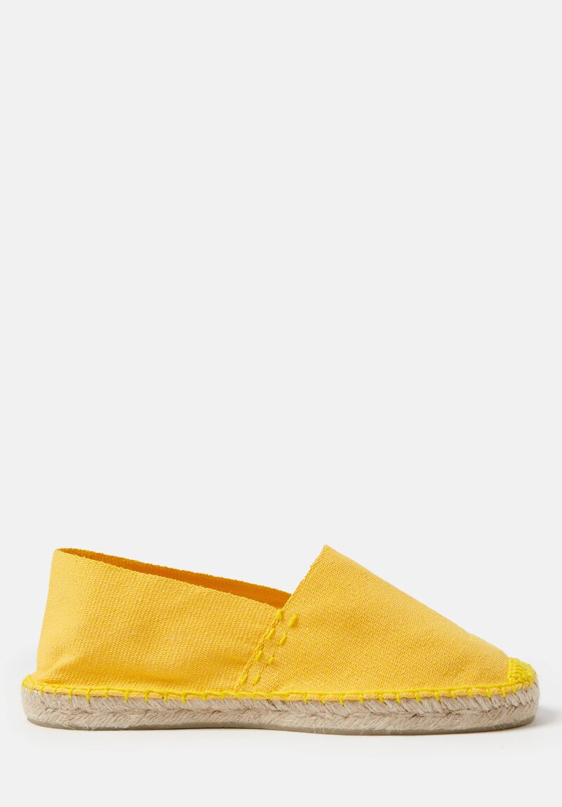 Daniela Gregis Cotton Classic Espadrilles in Yellow