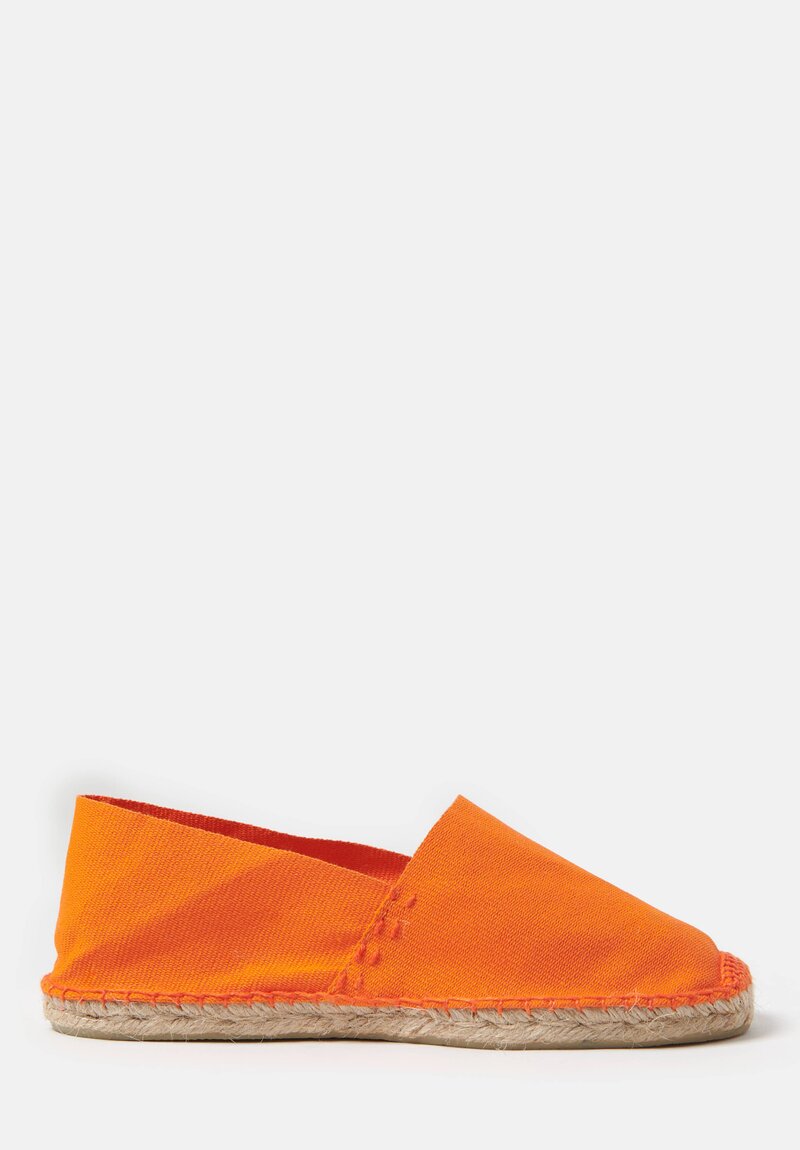 Daniela Gregis Cotton Classic Espadrilles in Orange	