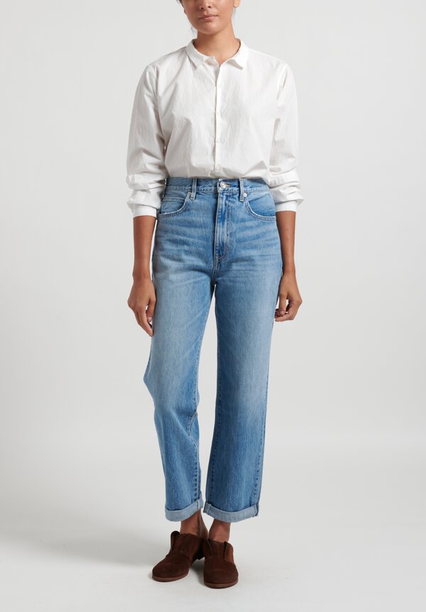 Slvrlake Cotton Crop Jeans	